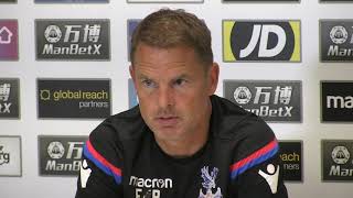 De Boer expects Palace 'to stand up' without Zaha