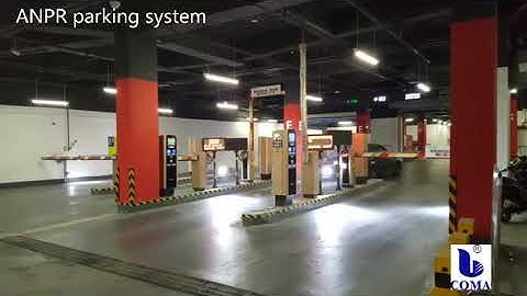 ANPR parking access control system