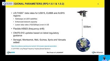 LoRaWAN Technical Update - Alper Yegin (LoRa Alliance Technical Committee )