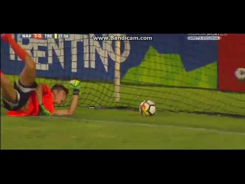 Napoli-Trento 3-0 che gol di Chiriches