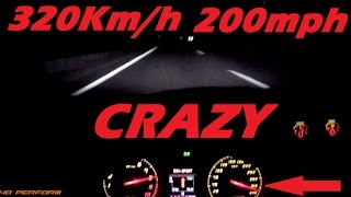 Night Pov 0-320 Km/H 0-200 Mph On Autobahn - Lamborghini Lp570-4 Performante | 40 Perform