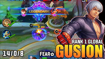 Gusion Perfect Dagger Combo | Top 1 Global Gusion S18 | Gusion Gameplay | Mobile Legends ✓
