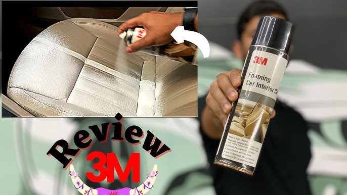 3M Foaming Car Interior Cleaner Review, Removes tough stains & dirt  inside your car