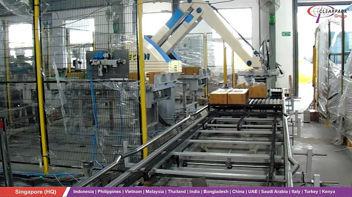 Maximize Throughput with Clearpack Group's Industrial Robotic Palletizer