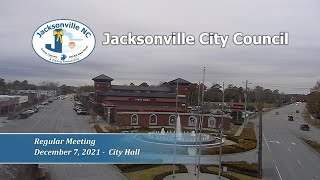 City Council Meeting - December 7, 2021