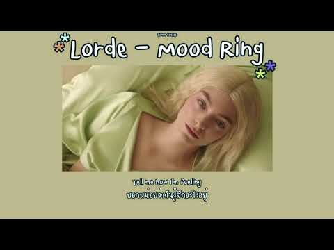 Lorde   Mood Ring  THAISUB  แป Taylor Swift   Forever Winter  Taylors Version   From The Vault   THAISUB  แปล