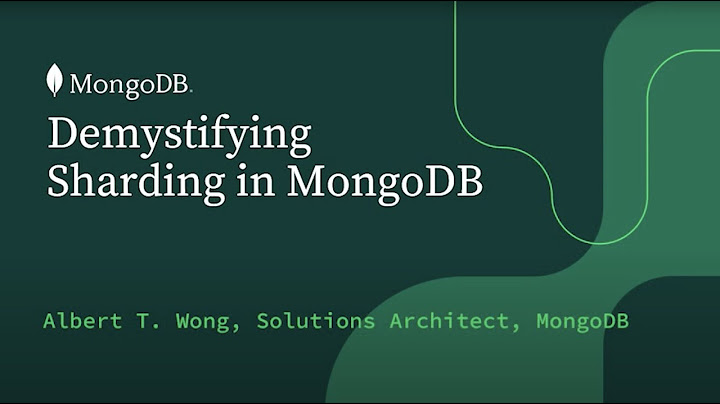 Hướng dẫn mongodb replica set docker-compose github - mongodb bản sao đặt docker-compo github