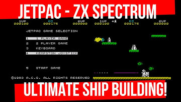 Jetpac 1983 ZX Spectrum Ultimate Play The Gameplay