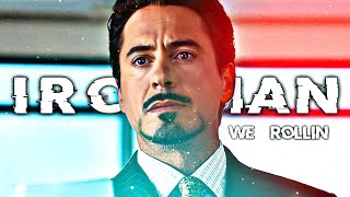 We Rollin Ft. Iron Man | Tony Stark Edit | Iron Man Edit