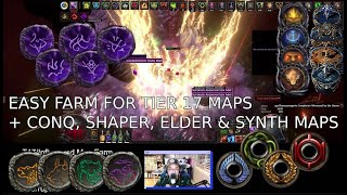 [PoE 3.24] Farming for T17 & Influenced Maps