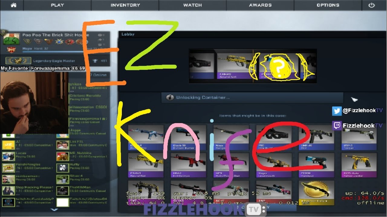 CS:GO Case Opening - GIVE ME A KNIFE