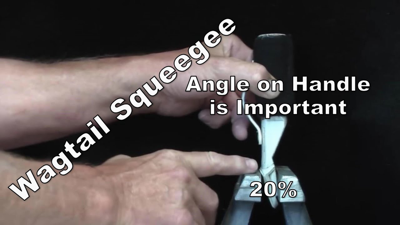 ✅ CORRECT ANGLE ON WAGTAIL SQUEEGEE HANDLE EASY FIX (CC)