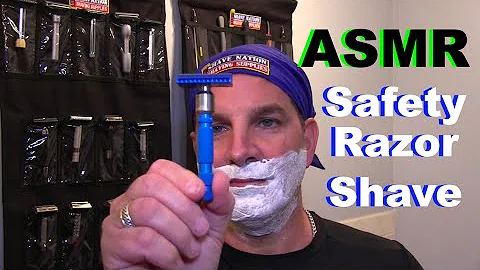 ASMR Safety Razor Shave with a Seygus Razor from Spain