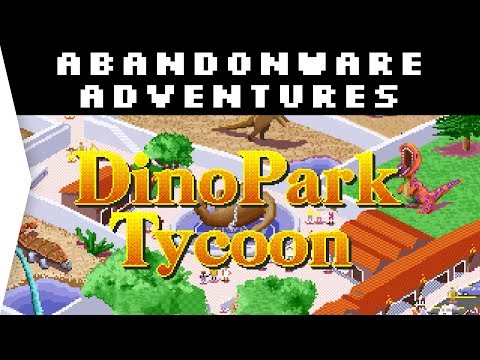 DinoPark Tycoon ► A Dinosaur Theme Park Game from 1993!