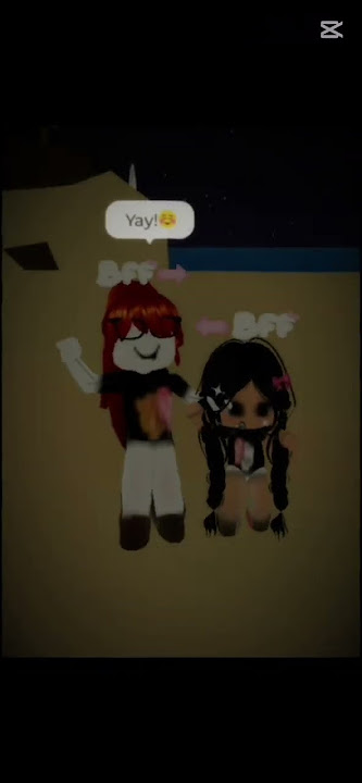 BEST FRIENDS...❤️ FOREVER... YAY!☺️ # brookhaven # shorts # roblox