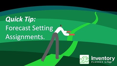 Quick Tip - Applying Forecast Setting Assignments within Inventory Planner!