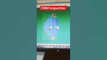 Part inspection on CMM with CAD Data ll #shortsfeed #youtubefeed #viral #treanding#facts #cordinate