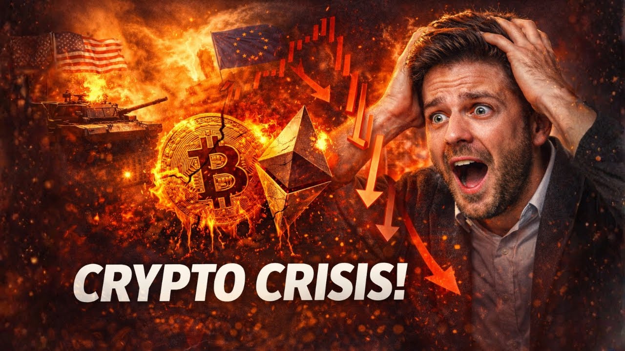 Geopolitical Market Volatility 2026 🌍 Crypto Risk-Off Move || 