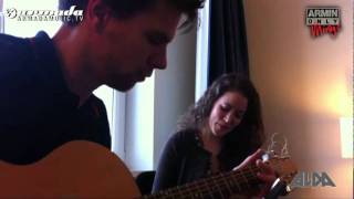 Video thumbnail of "Ana Criado  Eller Van Buuren   Down To Love (Mirage Acoustic Hotel Room Sessions 5).wmv"