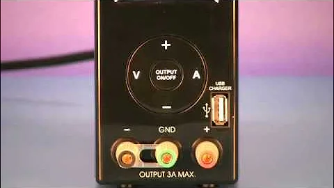 B&K Precision Model 1550 - Bench DC Power Supply Overview