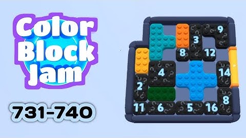 Color Block Jam Level 731-740 | No Commentary, No Music | Android Gameplay