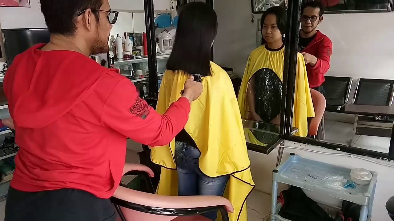  Potong  rambut  edisi pagi belum mandi  YouTube