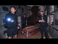 Demon chases us inside abandoned mausoleum we werent alone caught on camera