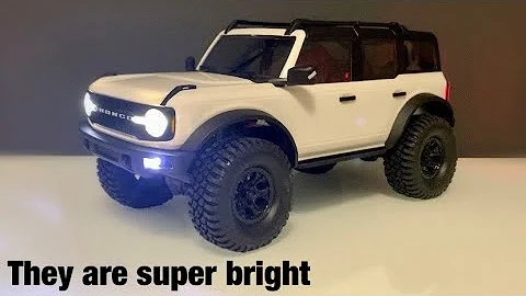 How to install Traxxas TRX-4M Pro Scale Light Kit. (Step by Step)