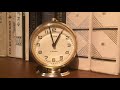 Vintage SLAVA Mechanical, USSR,Russian Alarm Clock