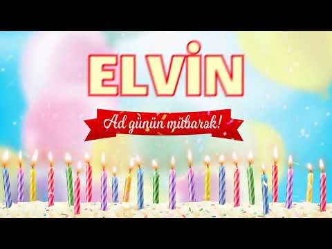 Ad günü təbriki - Elvin