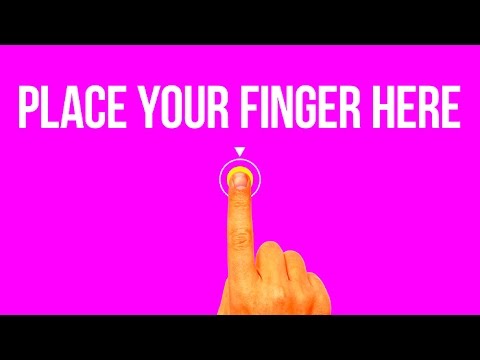 SOMETHING YOU CAN DO WITH YOUR FINGER