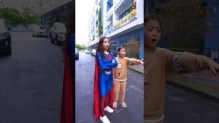 SHK - SuperGirl Thực Thi Công Lý - SuperGirl Delivers Justice #story #shorts #SuperHeroKids