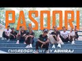 Pasoori  ali sethi x shae gill  choreography by abhiraj  move on dance studio