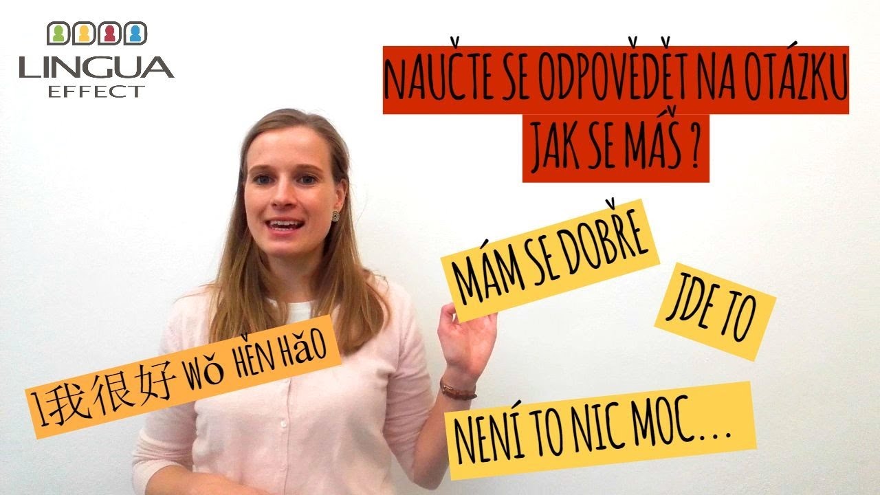 Naučte se říct, jak se máte / Čínština s efektem #6