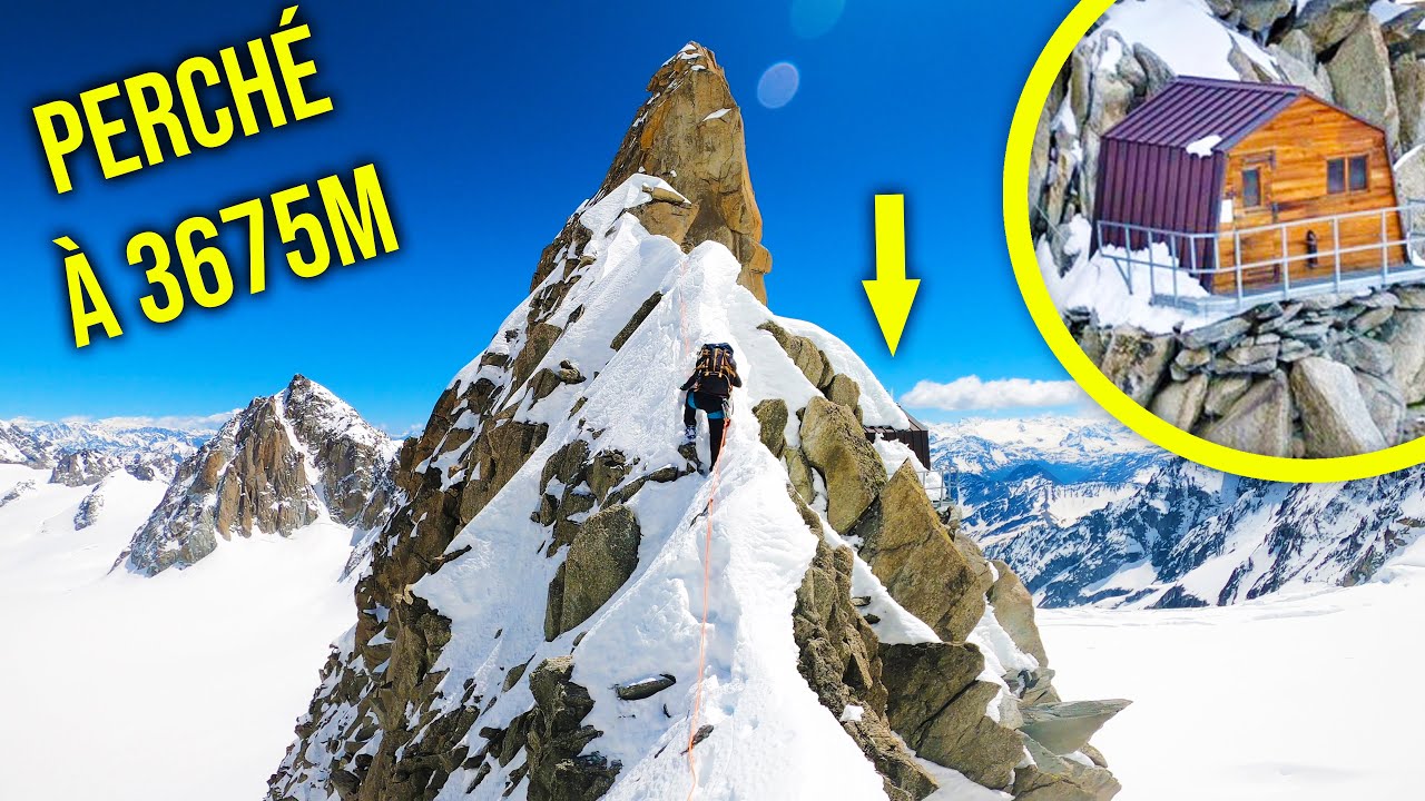 ON REJOINT UN DES REFUGES LES PLUS PERCHÉS DES ALPES ! (Arête Kuffner)