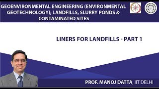Liners for Landfills - Part 1