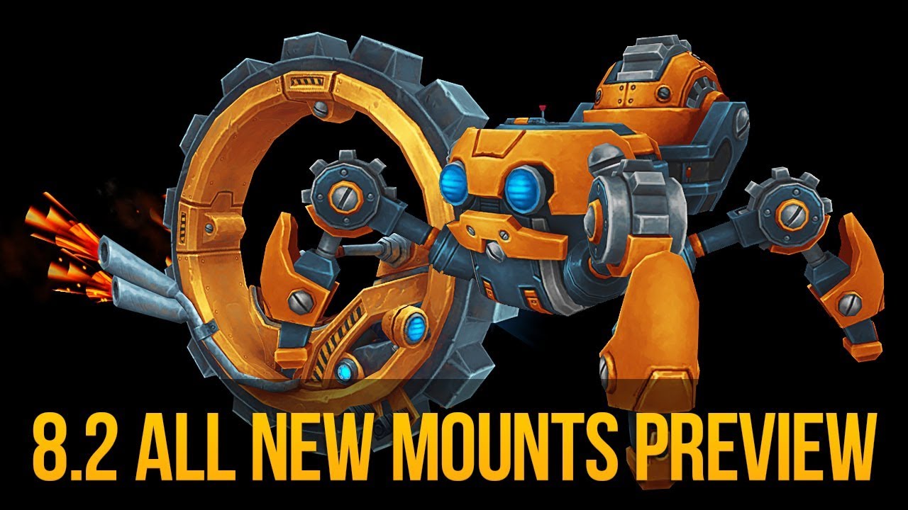 8.2 All New Mounts Preview | Battle for Azeroth