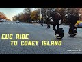 EUC RIDE TO CONEY ISLAND.