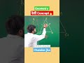 Best Concept of geometry🔥 #ssccgl #viralvideo #ytshorts #ytshortsindia #motivation #motivational