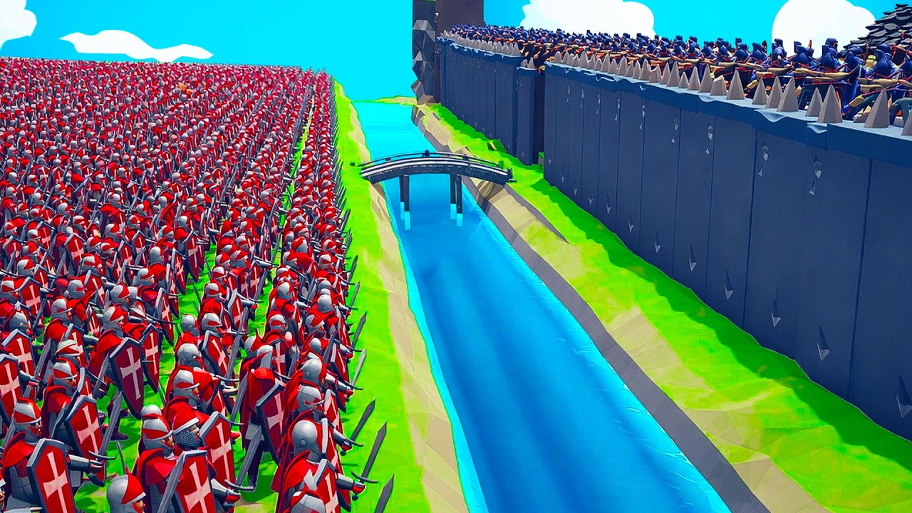 Najbardziej REALISTYCZNE Oblężenie Zamku w TABS