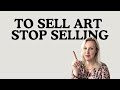 To Sell Art, Try This Hack: It Works! | The Josie Show