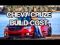 Chevy Cruze: Cost to Modify One