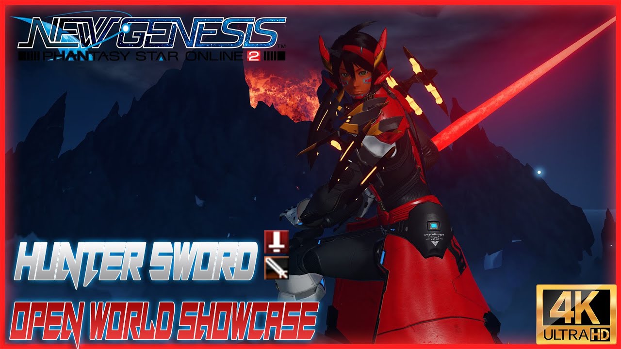 NEW GENESIS HUNTER'S SWORD SHOWCASE | [4K] ULTRA SETTINGS 60 FPS