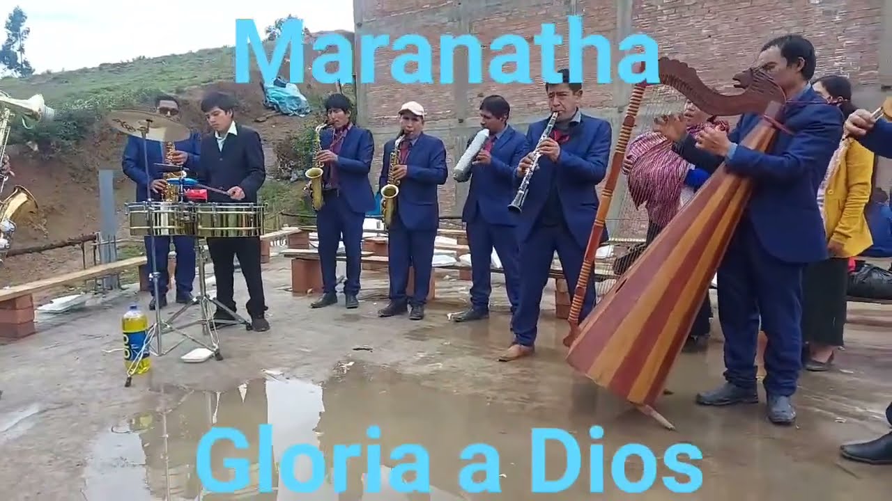 Toda la gloria sea a Dios por las alabanzas en matrimonio del hermano Enoc y Yuli en Huari Áncash