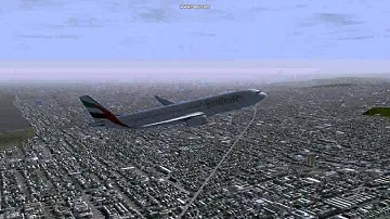 FlightGear! Live recording A330. Take-off!