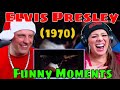 First Time Seeing Elvis Presley - Funny Moments (1970) HD | THE WOLF HUNTERZ REACTIONS