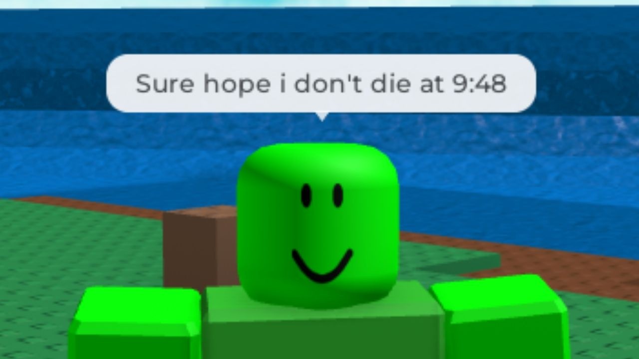 If I Die, The Video Ends (Natural Disaster Survival Roblox)