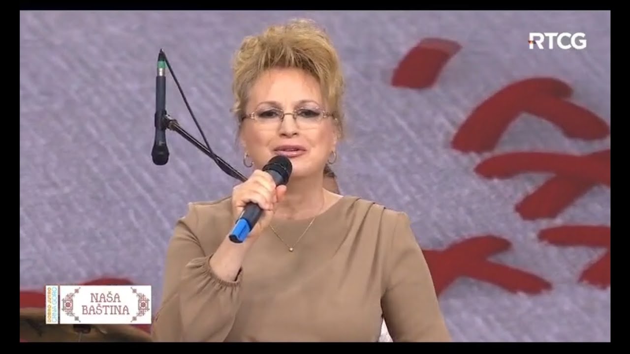 Pokraj puta rodila jabuka - Milica Vojinović i Kvartet Ivana Pekovića; NAŠA BAŠTINA RTCG