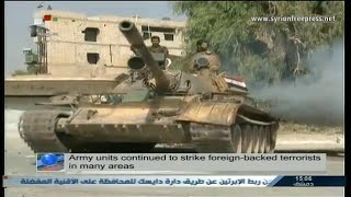 Syria News 22/11/2014, Defense minister: Syria bent on uprooting terrorism