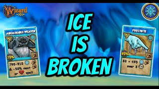 Wizard101: Max Ice PvP (150) Ice is BROKEN?!
